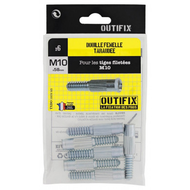 DOUILLE TARAUDEE D.10X58 -SACHET DE 6 TXDO10058-MS DOUILLE TARAUDEE D.10X58 -SACHET DE 6 TXDO10058-MS